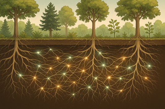 A Internet Secreta da Natureza: Como os Cogumelos Criaram a Primeira Rede Social do Planeta